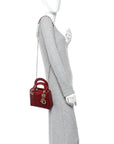 Patent Cannage Mini Lady D1OR Red