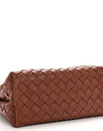 Nappa Intrecciato Small Andiamo Shoulder Bag Sapele