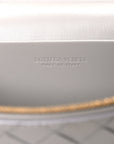 Calfskin Intrecciato Bang Bang Vanity Case Limestone