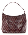 Goyardine Boheme Hobo Burgundy