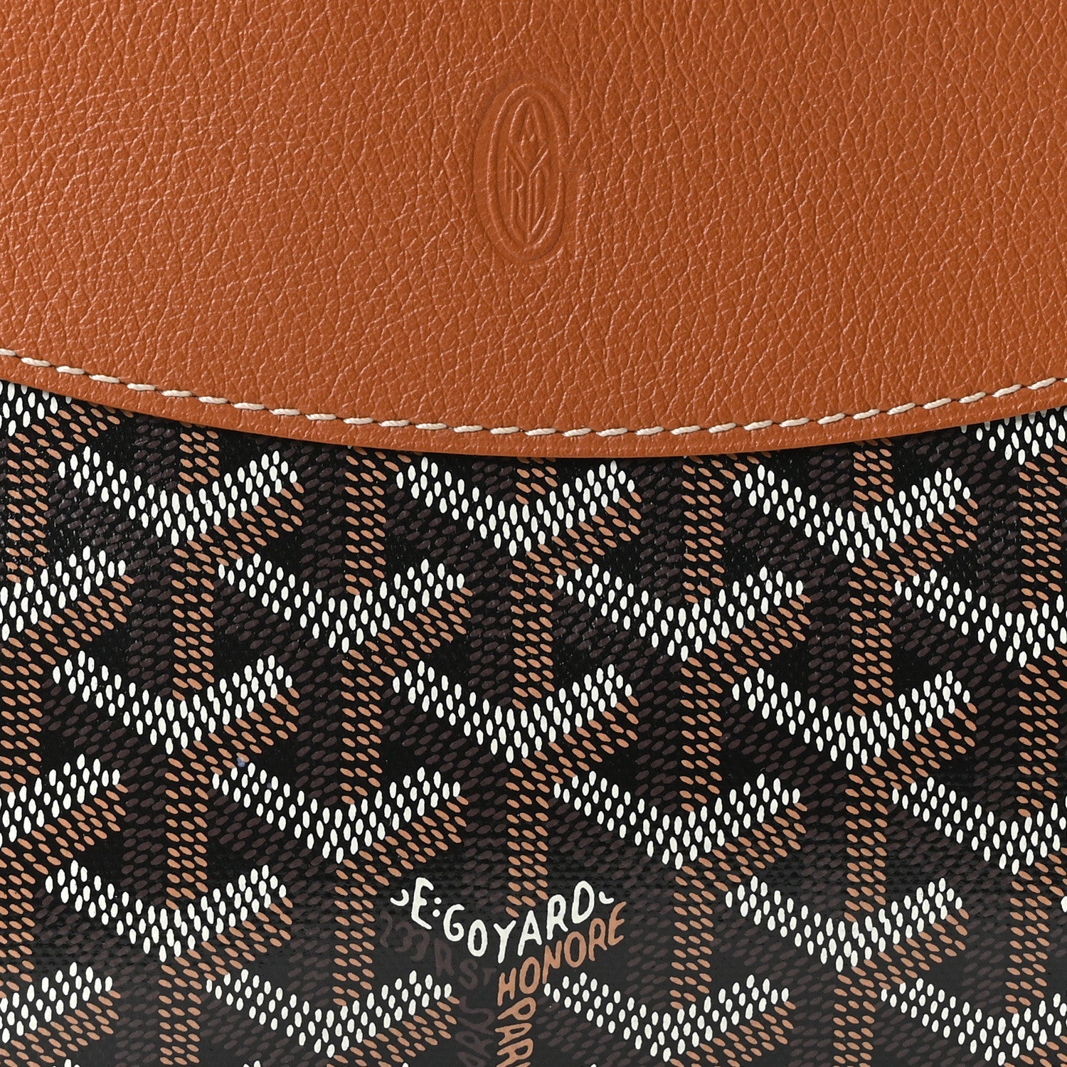Goyardine Hirondelle Black Gold
