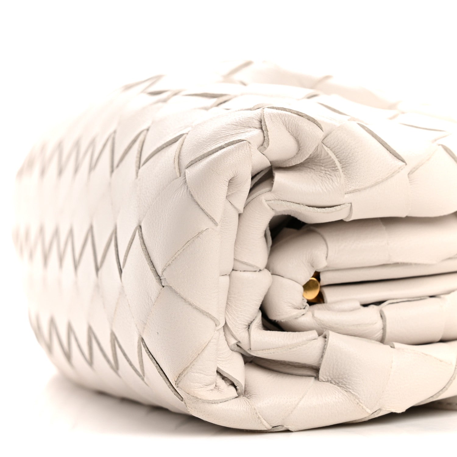 Nappa Intrecciato The Mini Pouch Chalk