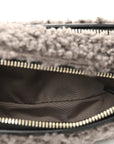 Shearling Snapshot The Teddy Camera Bag Grey