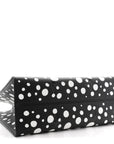 Monogram Kusama Dots Onthego MM Black White