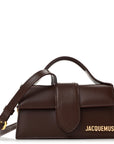 Smooth Calfskin Le Bambino Dark Brown