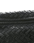 Nappa Intrecciato Large Veneta Hobo Black
