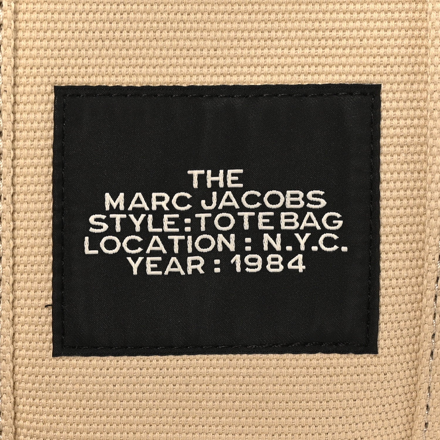 Jacquard Small The Traveler Tote Bag Warm Sand