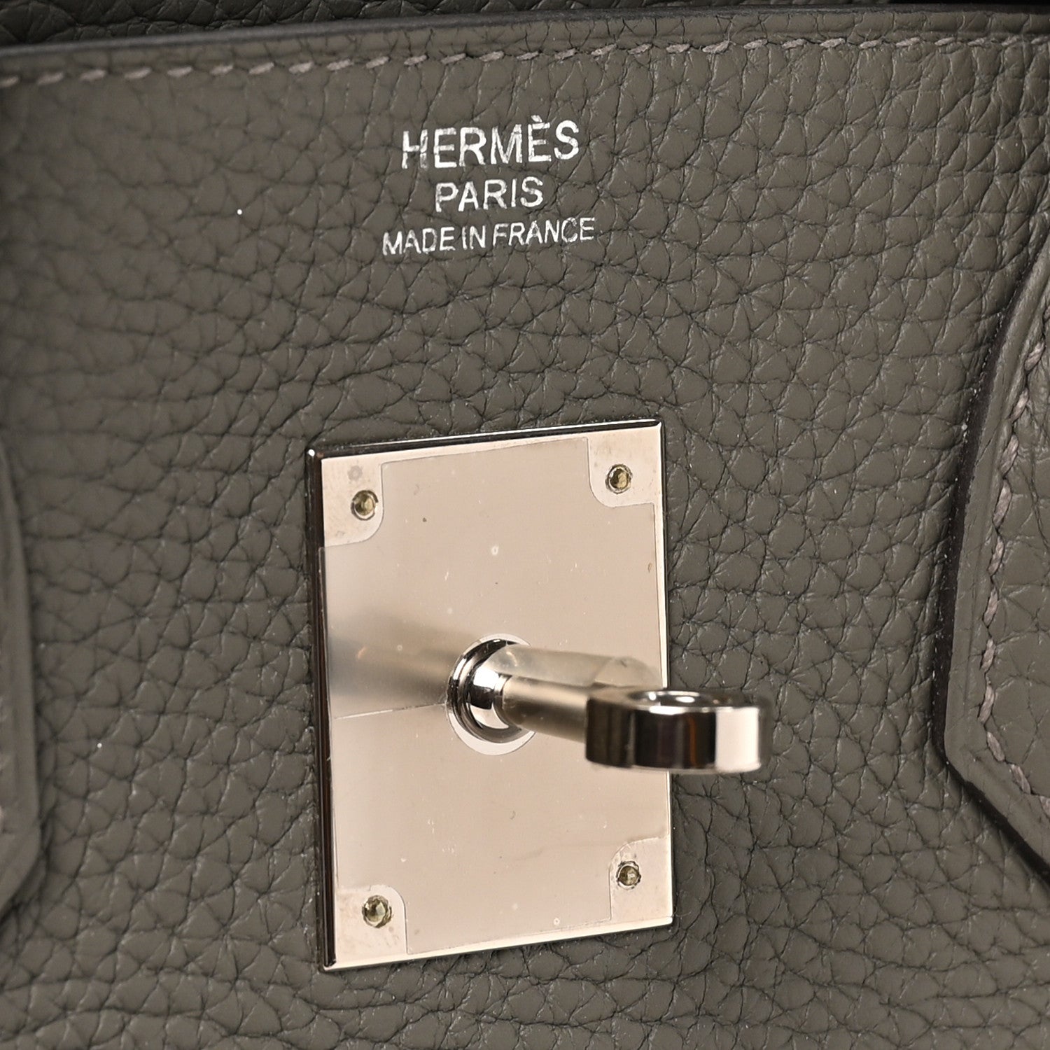 Togo Birkin 30 Gris Meyer