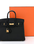 Togo Birkin 25 Black