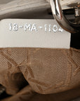 Lambskin Cannage Mini Lady D1OR White