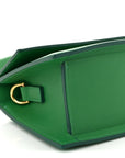 Smooth Calfskin Le Chiquito Moyen Green
