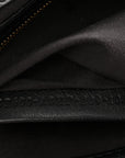 Shearling Vitello Dolce Macro FF 1974 Baguette Tobacco Black