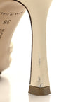 Mesh Nappa Stretch Ankle Tie Sandals 36 Toile