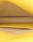 Smooth Calfskin La Petite Pochette Rond Carre Yellow