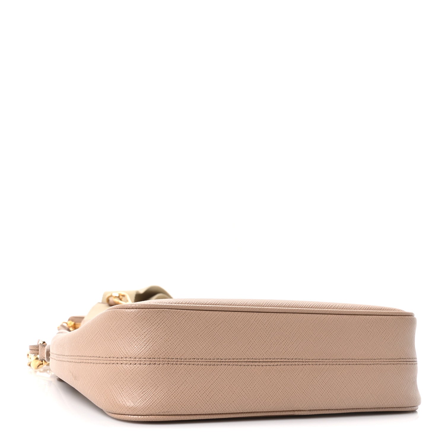 Saffiano Lux Re-Edition 2005 Shoulder Bag Cammeo