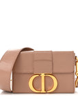 Smooth Calfskin Micro 30 Montaigne Flap Bag Pale Pink