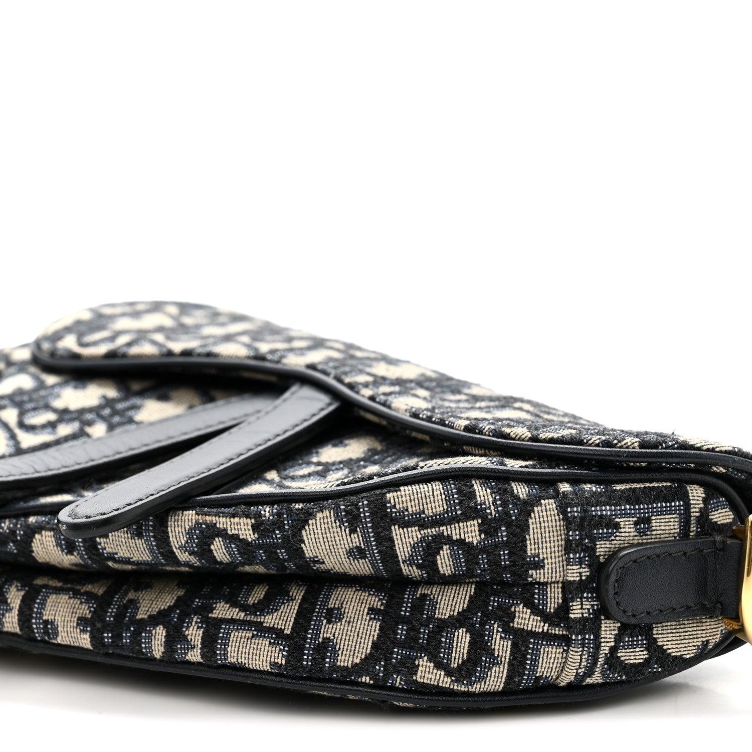 Oblique Mini Saddle Bag Blue