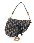 Oblique Saddle Bag Blue