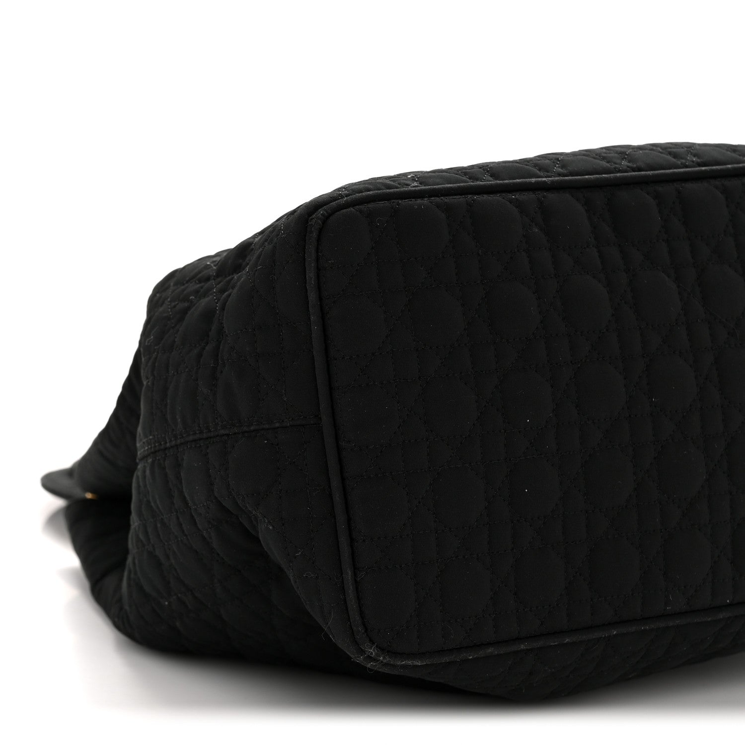 Nylon Cannage Medium Lady D1OR Black