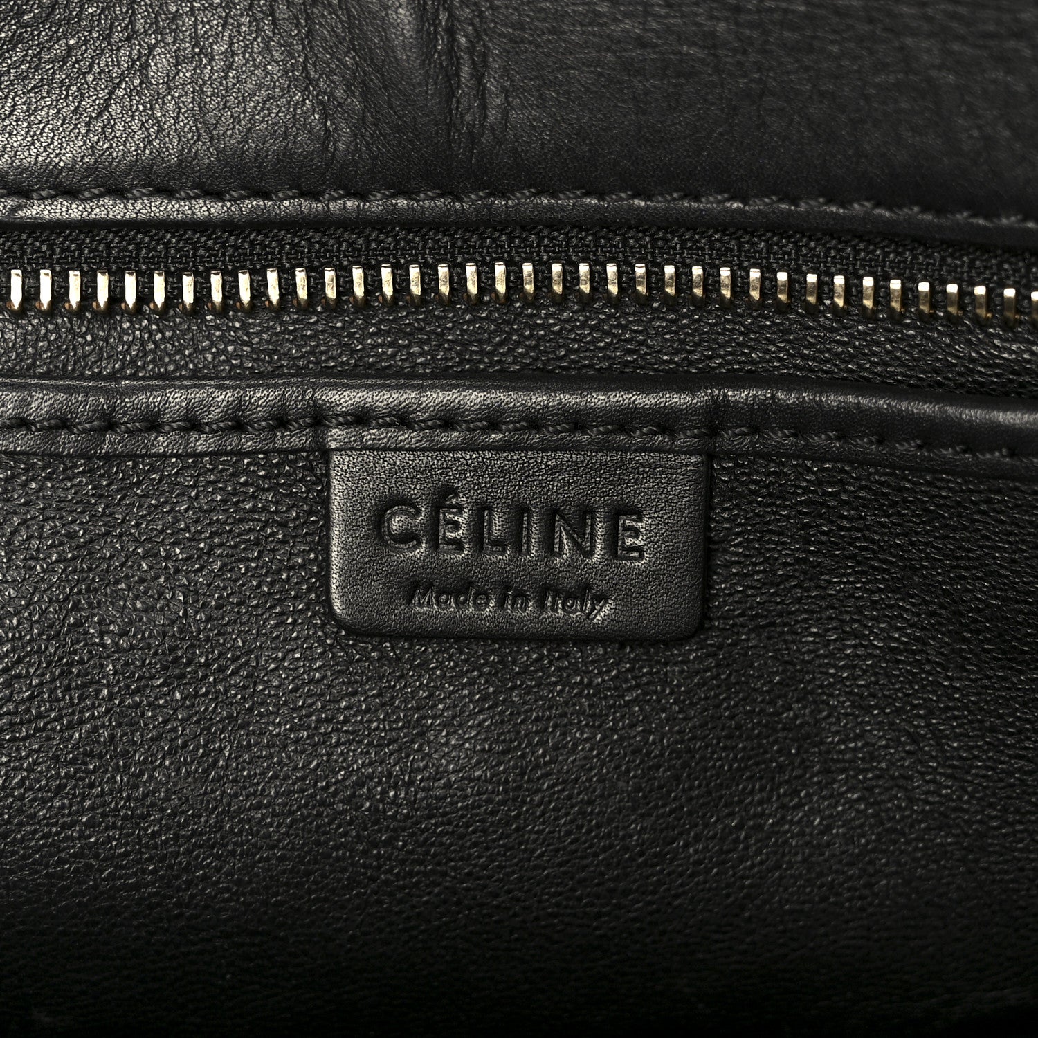Smooth Calfskin Nano Luggage Black