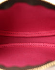 Monogram 2022 Christmas Animation Seoul Mini Pochette Accessories Fuchsia
