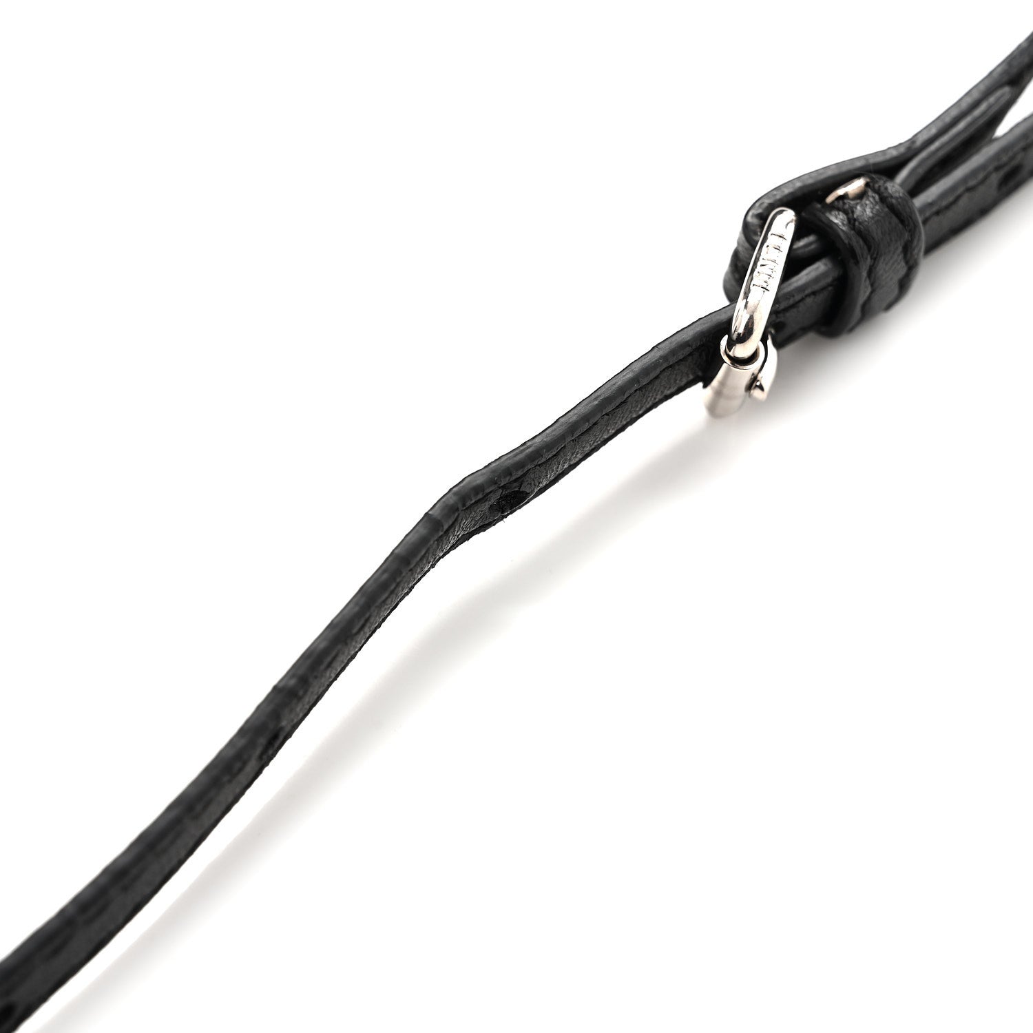 Nappa Lace Up Mini Peekaboo Iconic Satchel Black