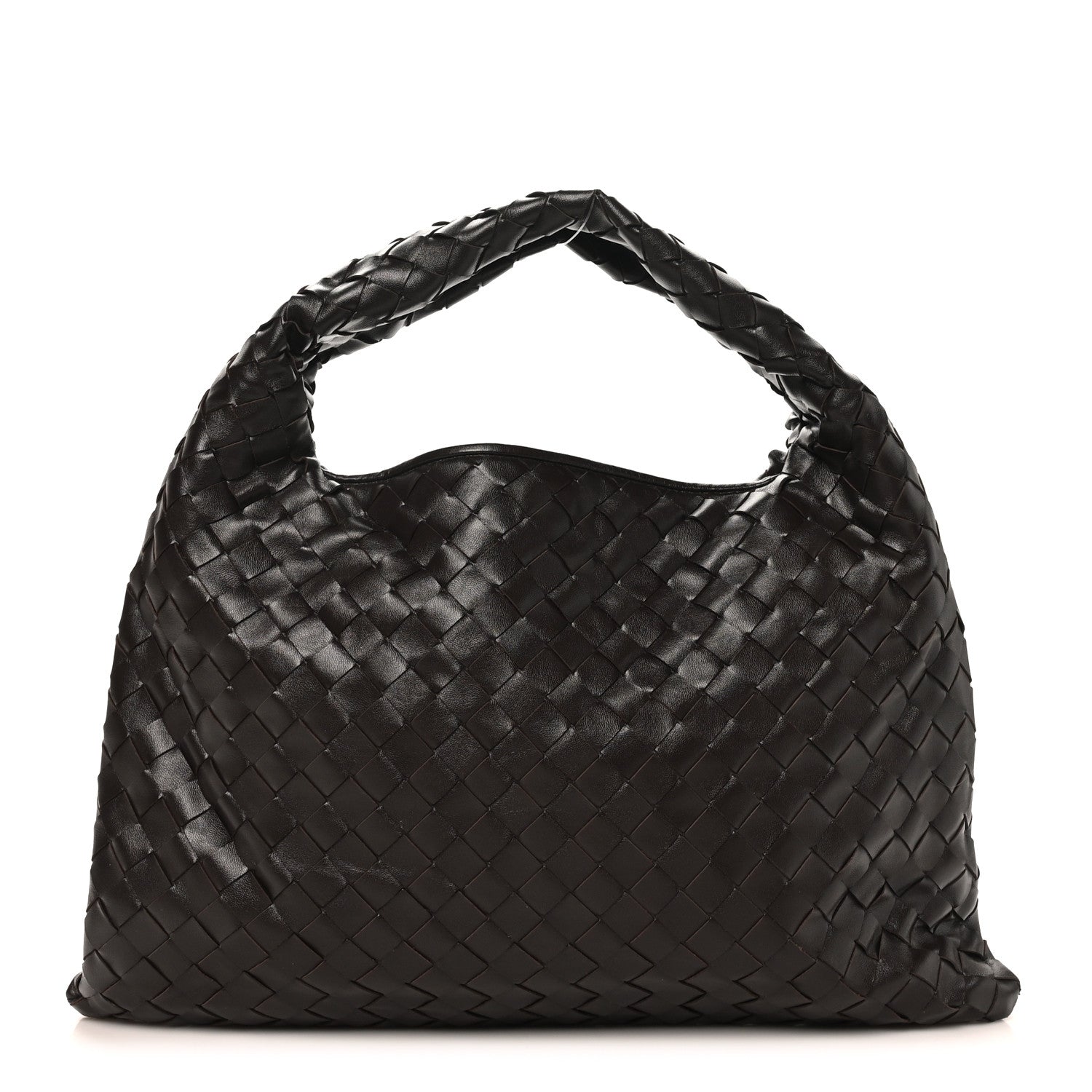 Calfskin Intrecciato Small Hop Fondant