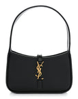 Smooth Calfskin Le 5 A 7 Mini Hobo Black