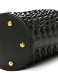 Nappa Intrecciato Small JJ Bucket Bag Black