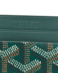 Goyardine Saint Sulpice Card Holder Green