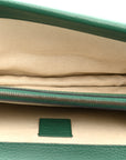 Dollar Calfskin Crystal Small Dionysus Shoulder Bag Emerald