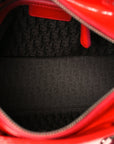 Patent Cannage Whipstitch Medium Lady D1OR Red