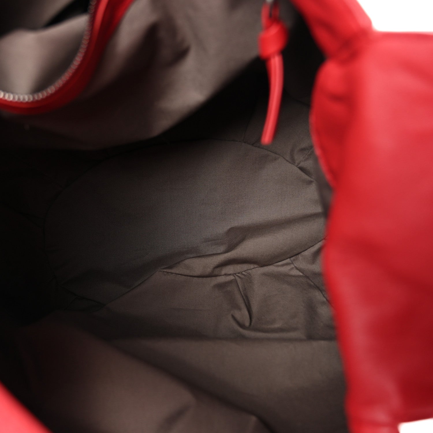 Nappa Intrecciato Patchwork Hobo Red