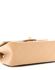 Aged Calfskin Quilted 2.55 Reissue Mini Flap Beige