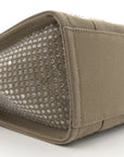 Crystal Canvas Small The Tote Bag Slate Green