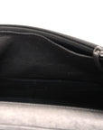 Metallic Caviar Timeless CC Wallet On Chain WOC Grey