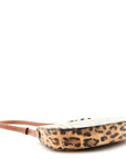 Canvas Calfskin Medium Tilly Triomphe Shoulder Bag Leopard