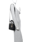 Lambskin Cannage Small My ABCD1OR Lady D1OR Black