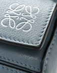 Calfskin Small Puzzle Bag Stone Blue