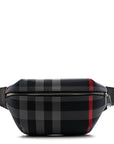 House Check Sonny Bum Bag Navy Grey