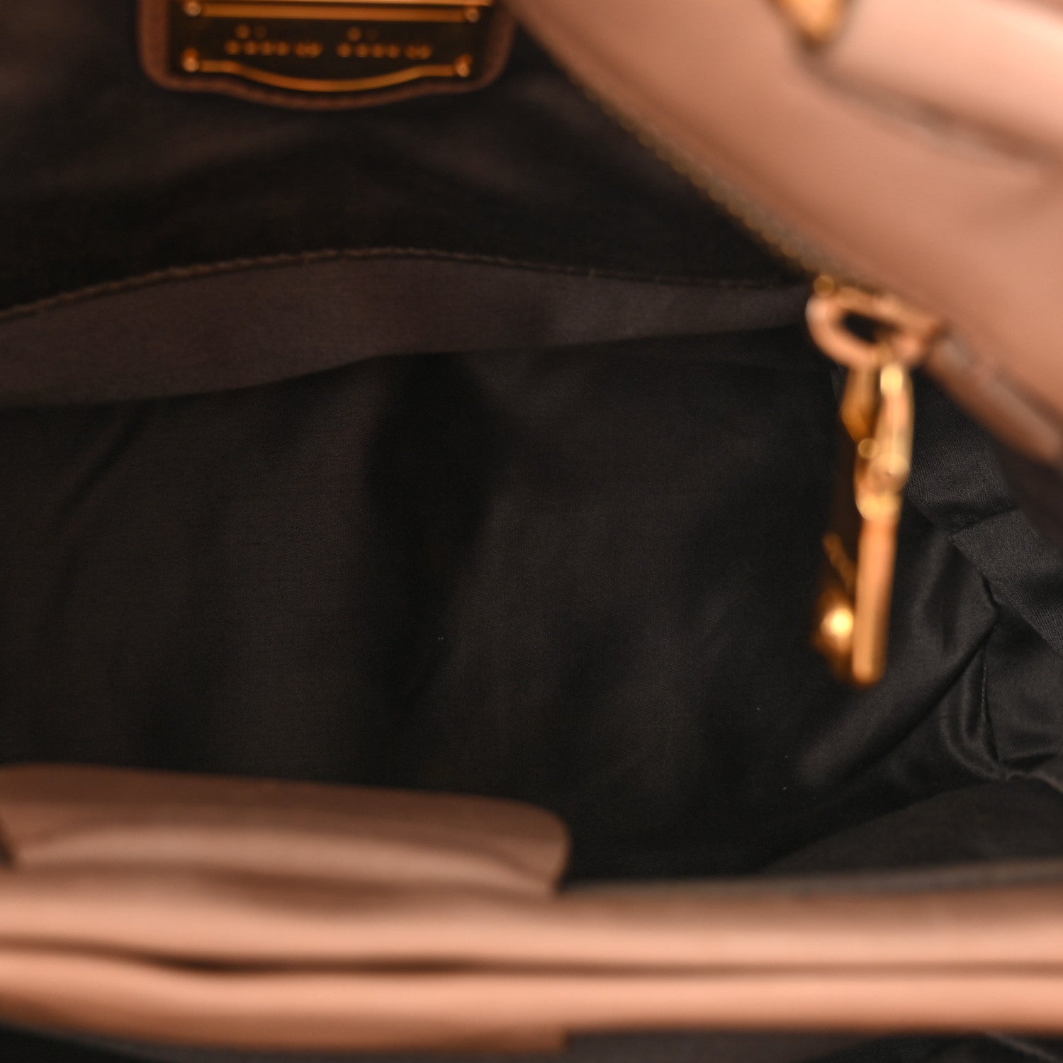 Nappa Matelasse Bauletto Top Handle Bowler Cammeo