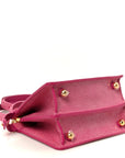 Stingray Shiny Nappa Petite Peekaboo I SEE U Satchel Ciclamino Pilar