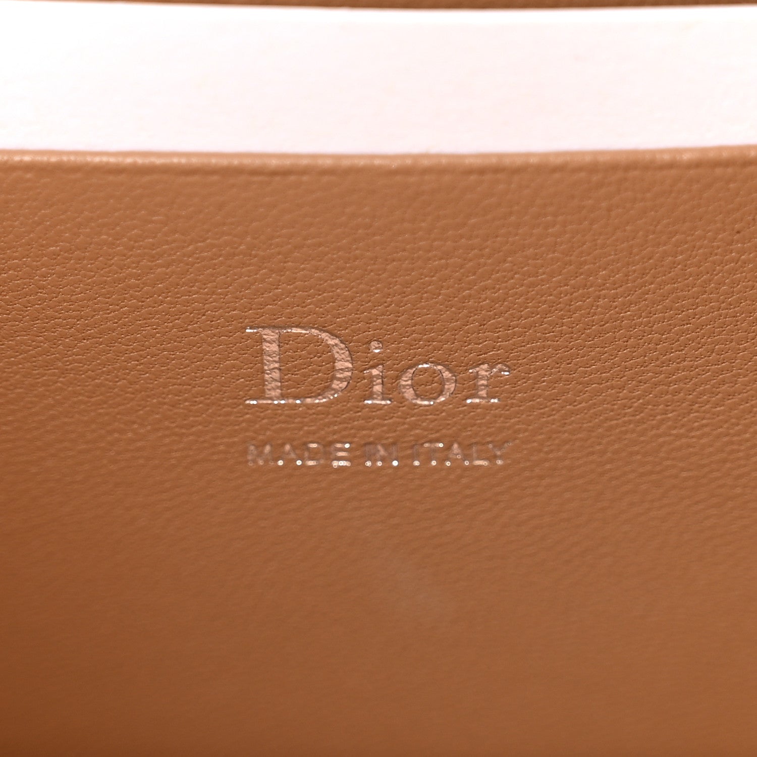 Supple Lambskin Bow Pouch Camel