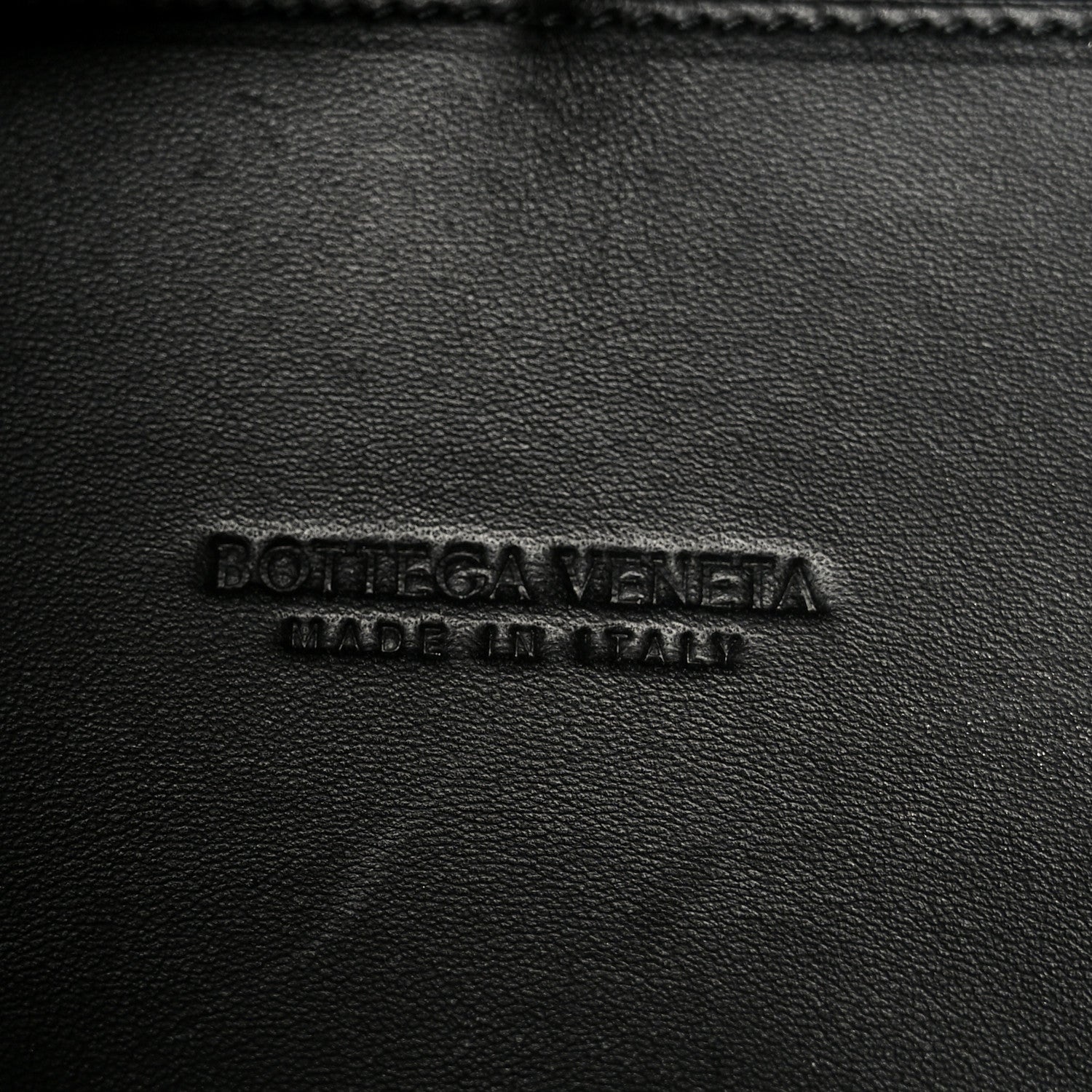 Nappa Intrecciato Small Andiamo Shoulder Bag Black