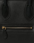 Smooth Calfskin Micro Luggage Black