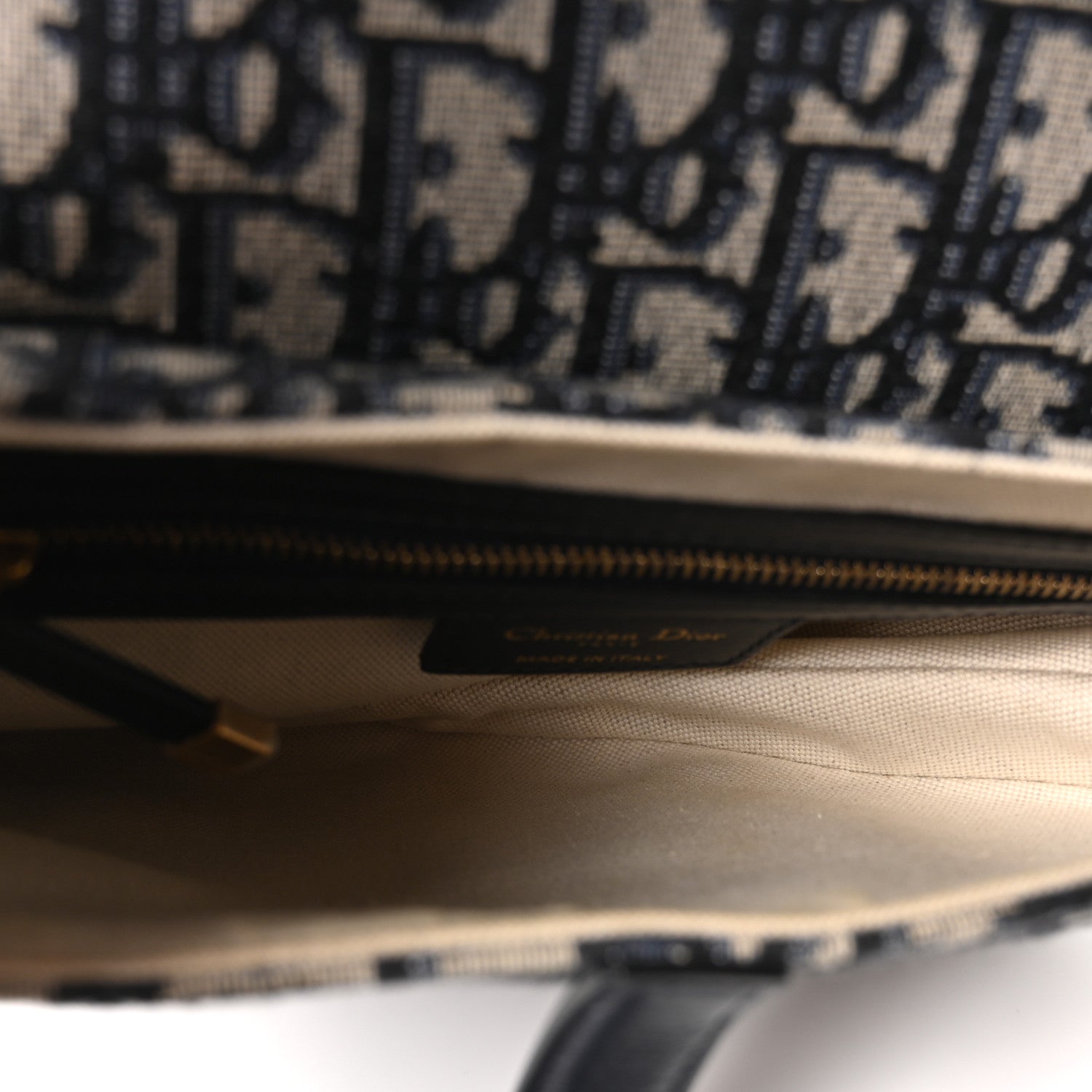 Oblique Saddle Bag Blue