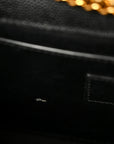 Grain De Poudre Small Monogram Kate Satchel Black