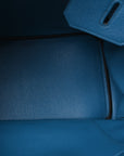 Togo Birkin 35 Bleu Izmir