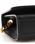 Grain De Poudre Small Monogram Kate Satchel Black