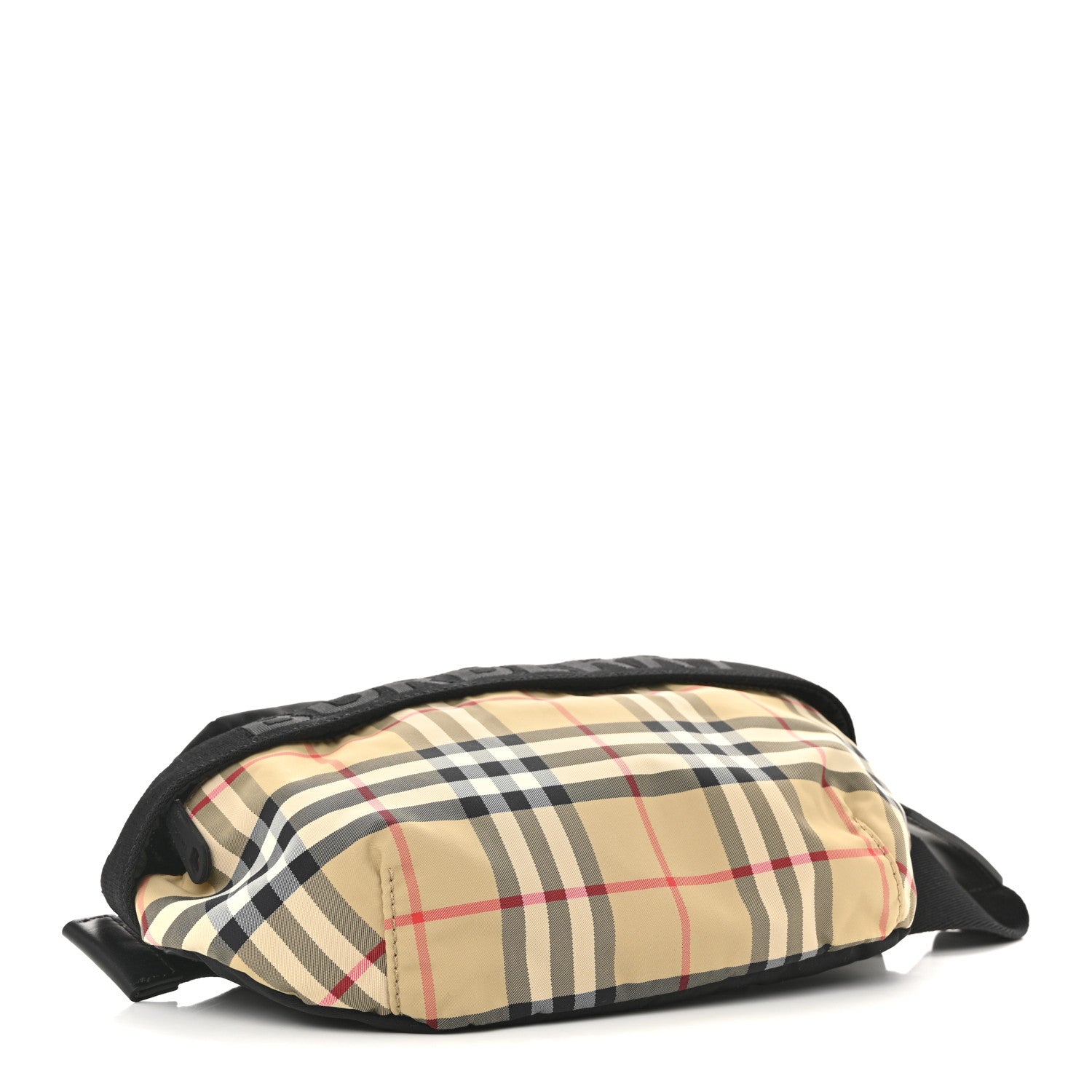 Nylon Vintage Check Sonny Bum Bag Archive Beige Black